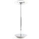 Royyo 17.4 inch 11.00 watt Chrome Desk Lamp Portable Light in Chrome With Chrome